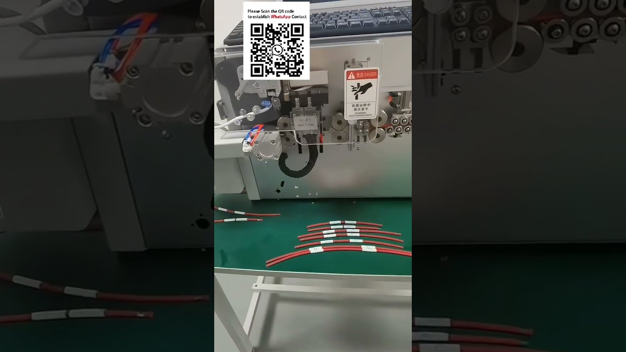 【自動化】電線切断・剥離・印字・ナンバーチューブ挿入機 | 効率的なケーブル組立