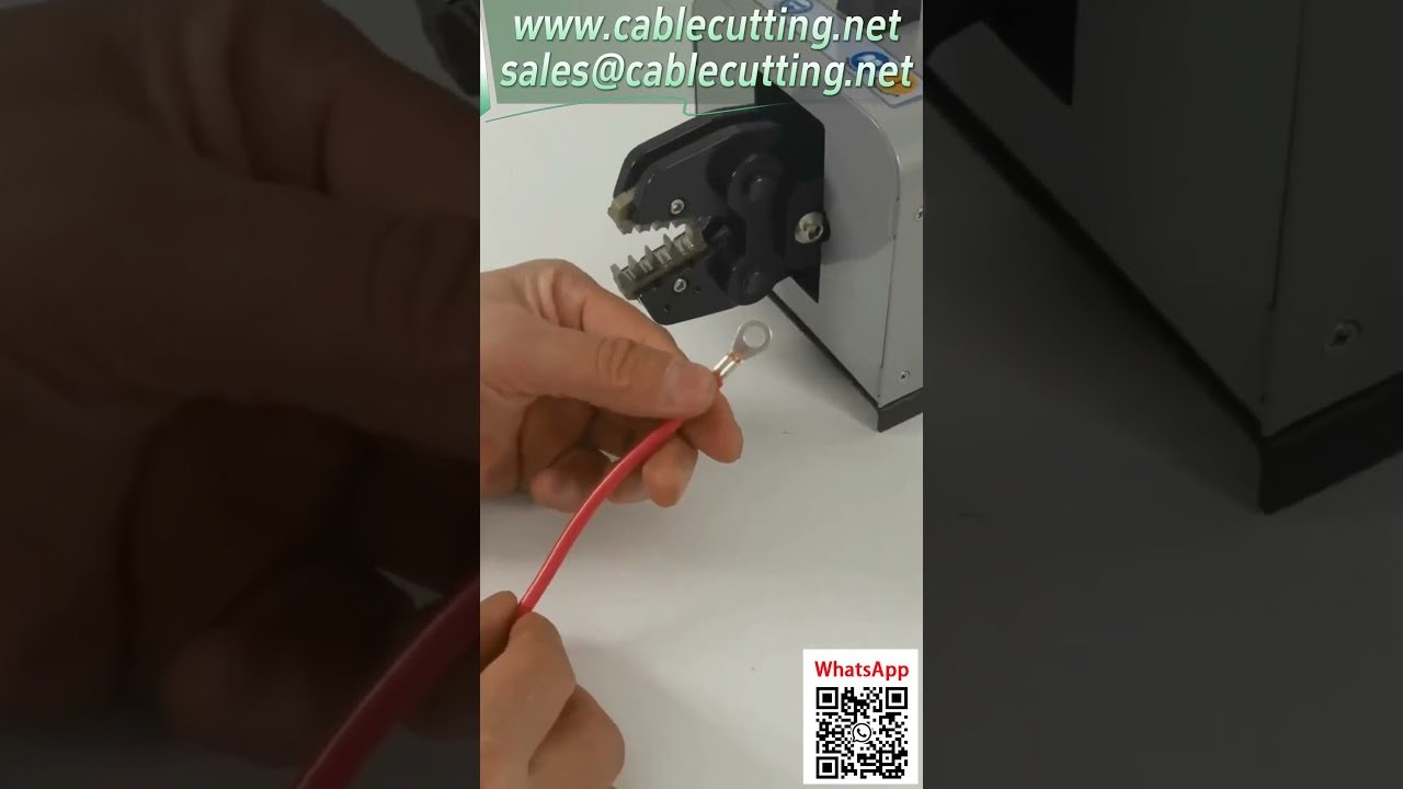 端子圧接の自動化ソリューション！効率的なワイヤーハーネス製造 #自動化設備