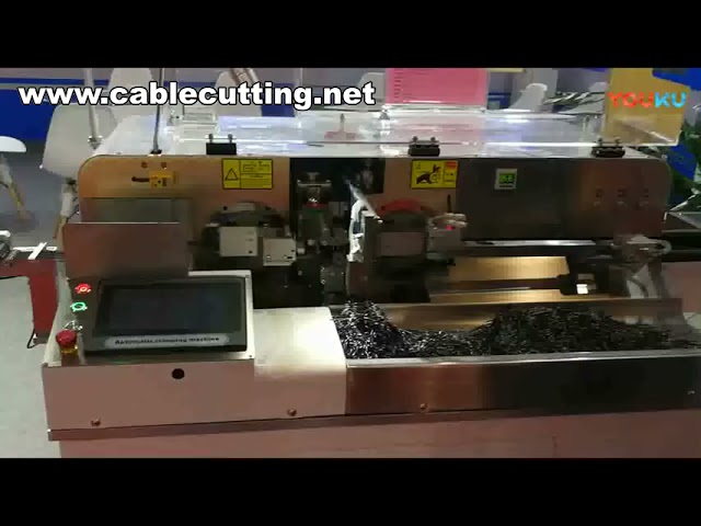 ケーブル剥線機・自動切断剥離機・タイニングマシン｜高効率ワイヤー加工機